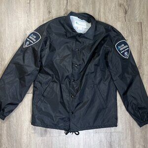 Allied Universal Security Windbreaker Jacket Coat Small Uniform